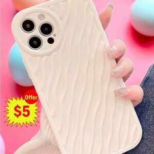 New 💕 iPhone 13 Pro Case Stylish Case Off White Protective Phone Cases